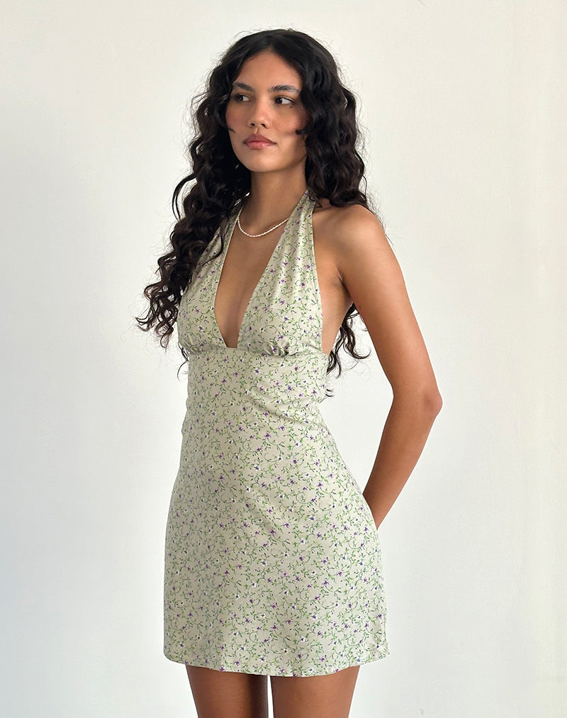 LEANA DRESS PARMA VIOLET