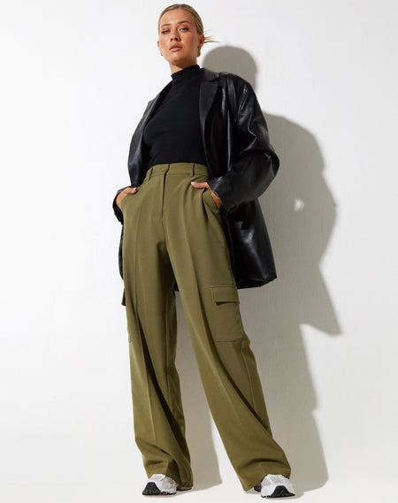 Hansa Cargo Trouser in Panama Dark Olive