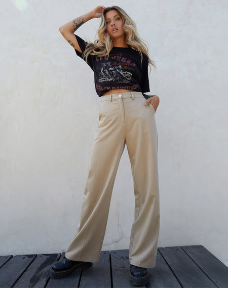 Zovey Trouser in Putty