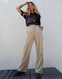 Image of Abba Trouser in Tan