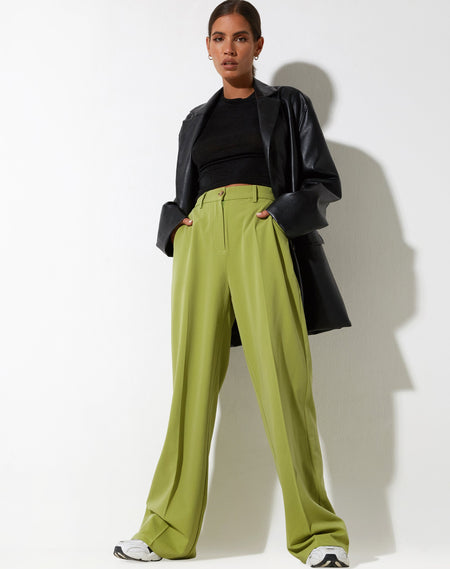 Abba Trouser in Tailoring Green