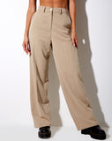 Image of Abba Trouser in Tan