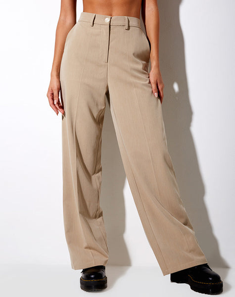 Image of Abba Trouser in Tan