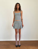 Image of Ailsa Tie Back Top in Grey