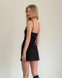 Image of Aketi Mini Dress in Black