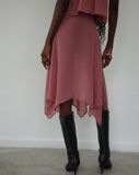 Image of Albertha Midi Skirt in Dessert Sand