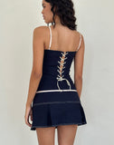 Image of Istari Mini Skirt in Navy