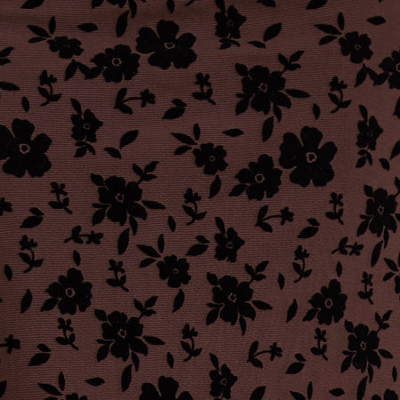 Alfreda Maxi Skirt in Garden Floral Brown