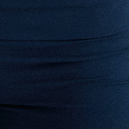 AMANE FOLDOVER SHORT RAYON JERSEY NAVY