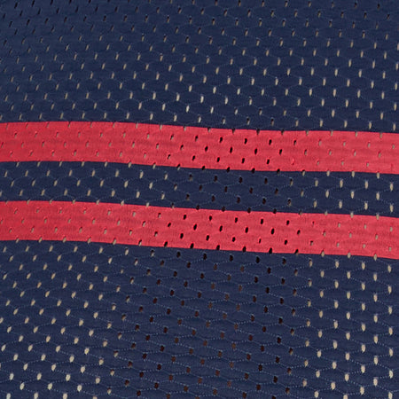 Monlo Top in Airtex Navy with Red Stripe