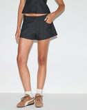 Image of Elegi Hot Pant in Stretch Denim Indigo