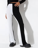 image of Anson Trouser in Crepe Black and White