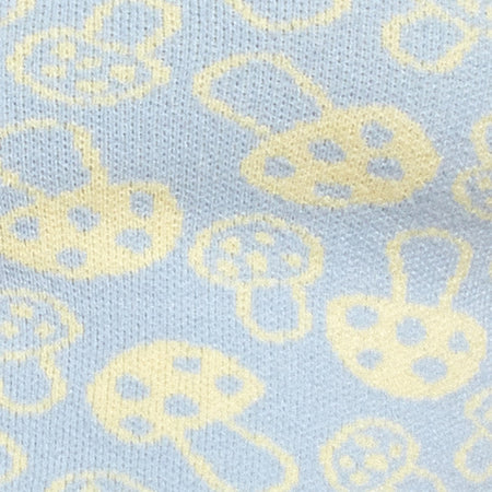 Riani Mini Skirt in Baby Shroom Blue and Yellow