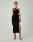 image of MOTEL X JACQUIE Arista Midi Dress in Black