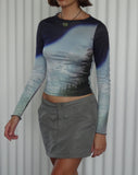 Image of Eudora Detachable Skirt in Grey