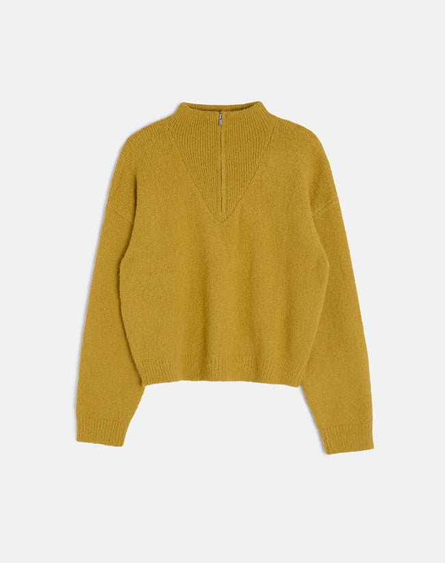 Image of Atine Jumper in Ochre Mustard