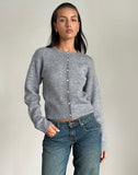 Image of Aura Cardigan in Dusty Grey