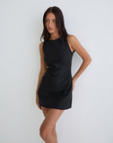 Image of Ayana Backless Mini Dress in Black