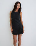 Image of Ayana Backless Mini Dress in Black