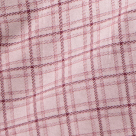 Ayana Backless Mini Dress in Basic Tartan Pink