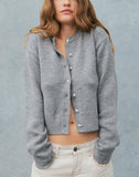 Image of Aura Cardigan in Dusty Grey