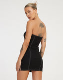 IMAGE OF Livadia Mini Dress in Black