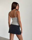 Image of Barlyn Cami Top in Stripe Grey White