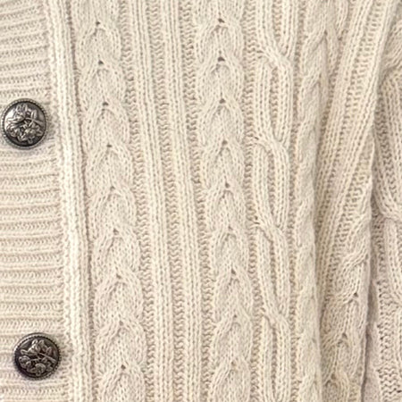 Bavana Cardigan in Ivory