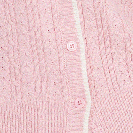 Bavana Cardigan in Pink