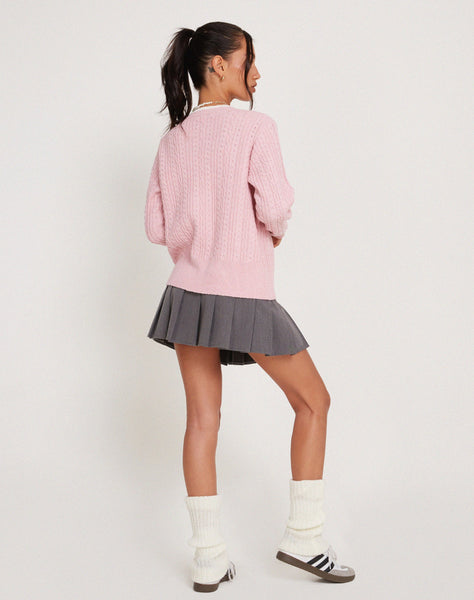 image of Bavana Cardigan in Pink