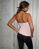 Image of Baylin Ruffle Bandeau Top in Baby Pink