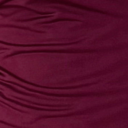 Bea Cross Front Top in Burgundy