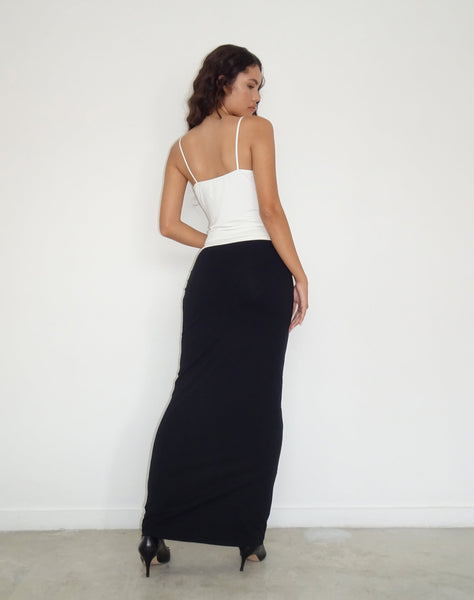 Image of Tsuna Maxi Skirt in Black