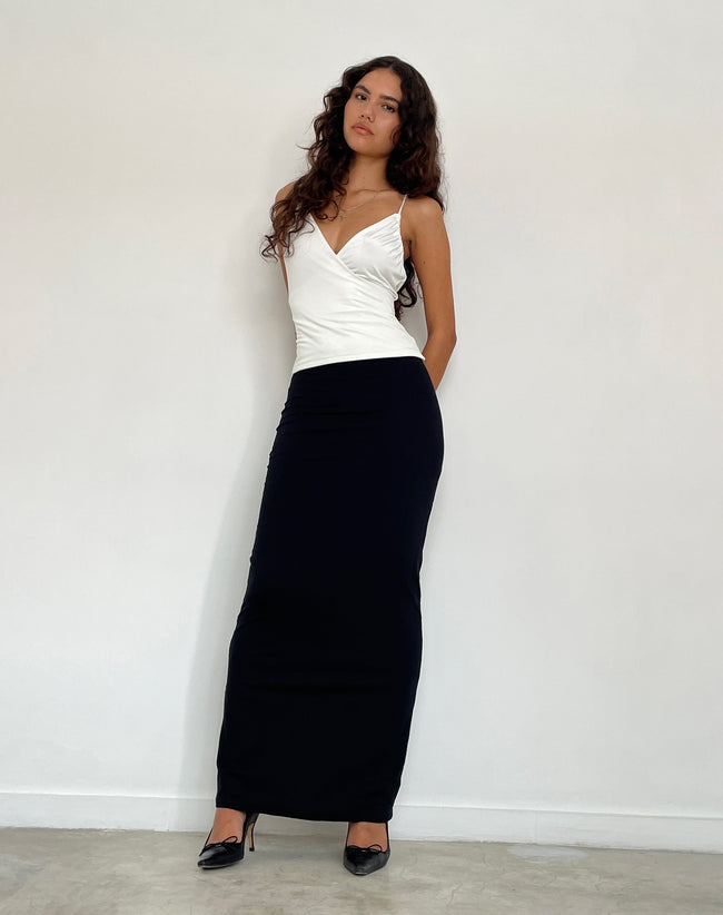 Image of Tsuna Maxi Skirt in Black