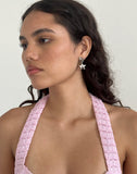 Image of Bellatrix Earrings Pink Star