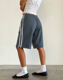 Image of Bena Short in Blue Mirage with White Stripe