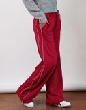 Image of Benton Jogger in Adrenaline Red with Violet Binding