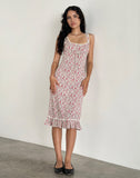 Image of Bila Midi Dress in Pretty Ditsy