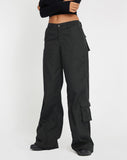 image of Blair Cargo Trousers in Dark Grey