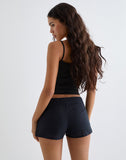 Image of Blazy Tie Shorts in Black