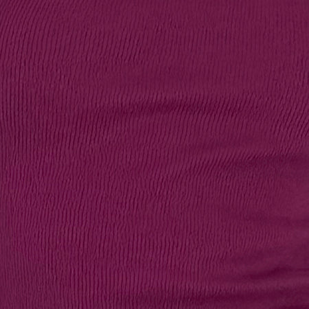 Bovita Long Sleeve Ribbed Top in Berry