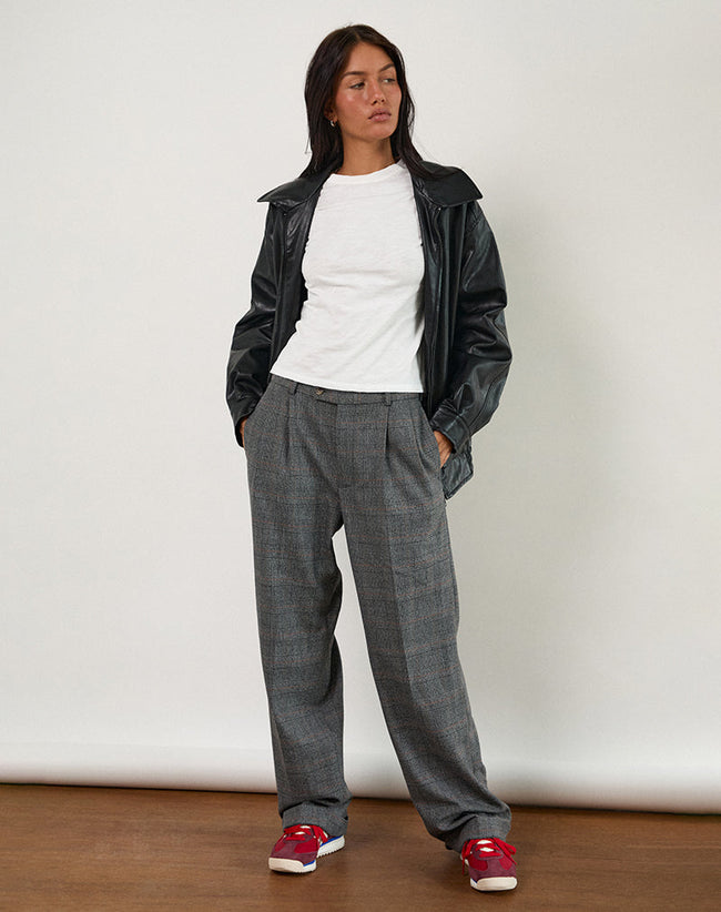 Image of Brayden Trouser in Tailoring Grey Check