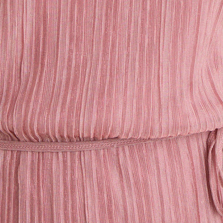 Brienne Top in Chiffon Plisse Pink