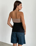 Image of Brylee Tube Top in Knit Black