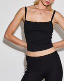 Image of Brynn Cami Top in Black