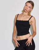 Image of Brynn Cami Top in Black