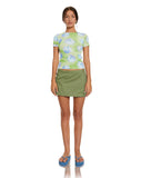 image of MOTEL X BARBARA Tika Top in Neon Brushstroke Floral