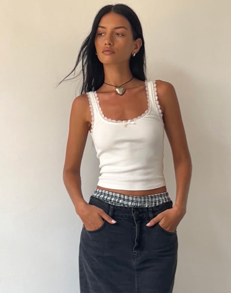 Image of Laboxe Brief Shorts in Brandy Check
