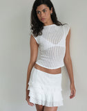 Image of Nova Top in Crinkle White