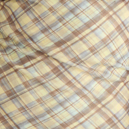 CARMILA MINI DRESS CHECK YELLOW